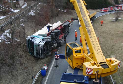 Verkehrsunfall Au am 4. März 2010