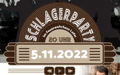 Schlagerparty am 5.11.2022